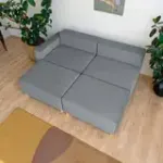 РАЙСКИЙ УГОЛОК Диван угловой серый