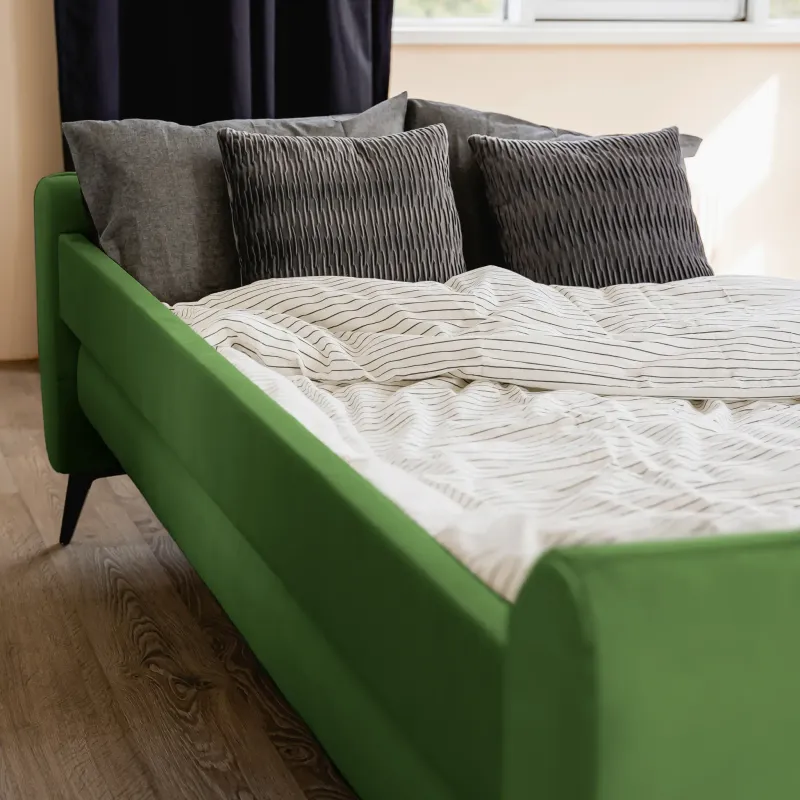 СЧАСТЛИВЫЙ ДЕНЬ Диван прямой, темно-оливковый СЧАСТЛИВЫЙ ДЕНЬ Диван прямой, темно-оливковый