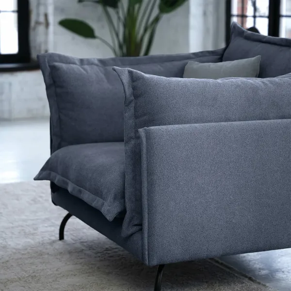 Облако комфорта Кресло, серо-синий