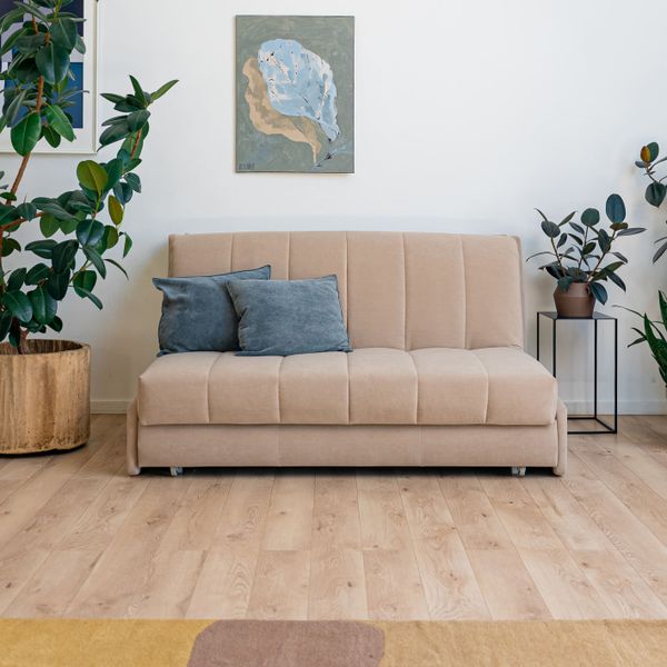 РИЧМОНД Складная кровать светло-бежевая, 145