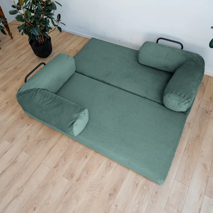 ПОЛЕЗНАЯ ПРИВЫЧКА Диван прямой, изумрудный