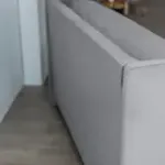 РИЧМОНД Складная кровать светло-серая, 200