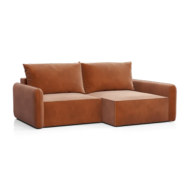 ПОРТЛЕНД Диван угловой терракотовый ПОРТЛЕНД Диван угловой терракотовый