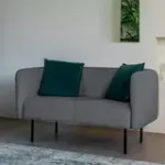 РИО Диван прямой светло-серый