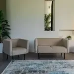 РИО Кресло тканевое бежевое