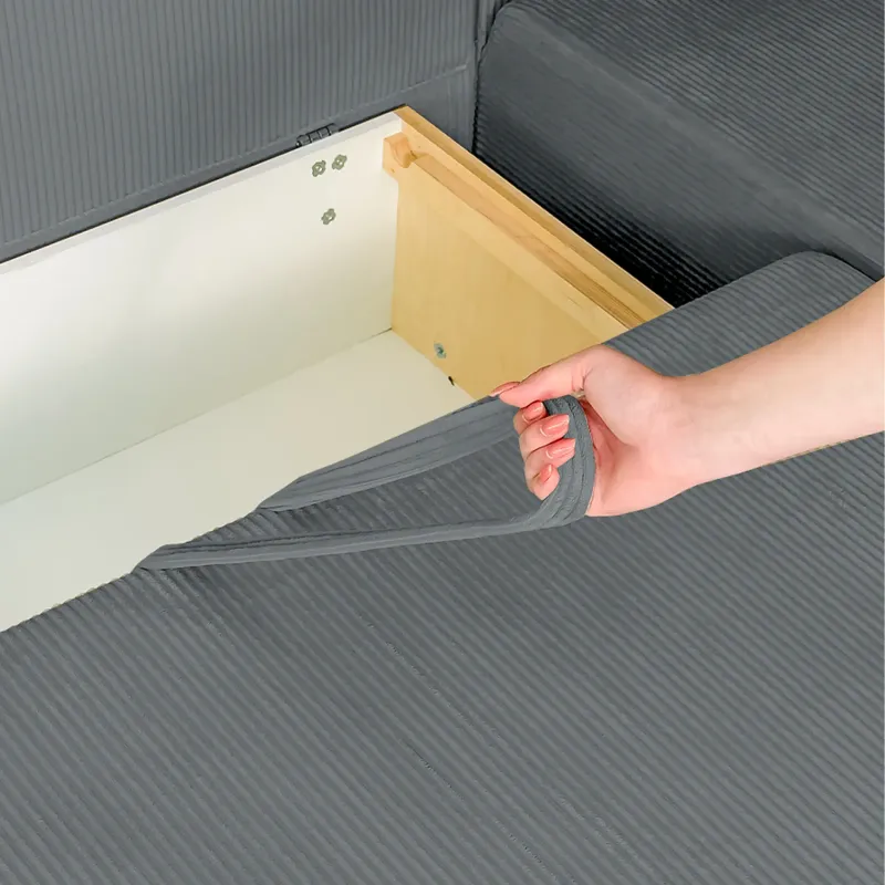 Корсо Лайт Диван угловой Cilium графитовый