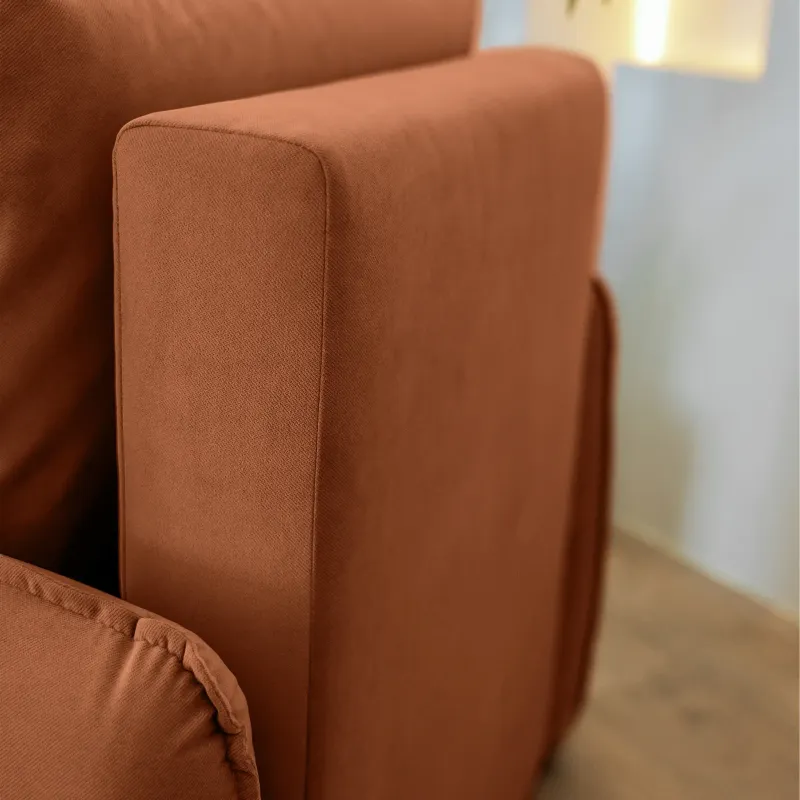 ПОРТЛЕНД Кресло-кровать терракотовое ПОРТЛЕНД Кресло-кровать терракотовое