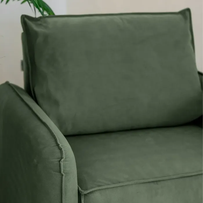 ПОРТЛЕНД Кресло-кровать зеленое