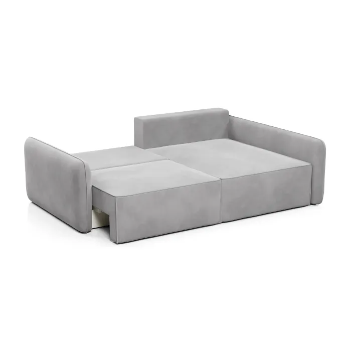 ПОРТЛЕНД Диван угловой светло-серый