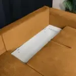 ДОЛГОЖДАННЫЙ ОТПУСК Диван угловой, горчичный