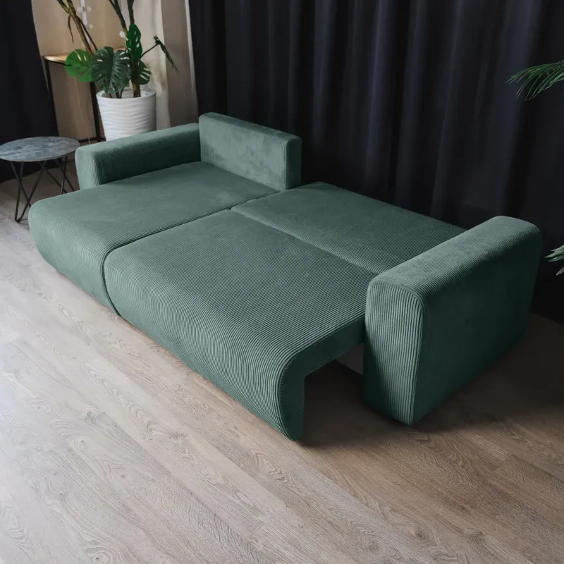 ДОЛГОЖДАННЫЙ ОТПУСК Диван угловой, изумрудный ДОЛГОЖДАННЫЙ ОТПУСК Диван угловой, изумрудный