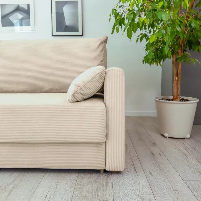 РИМИНИ Диван прямой Cilium Cream