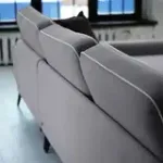 Солнечное побережье Диван угловой, галечный серый