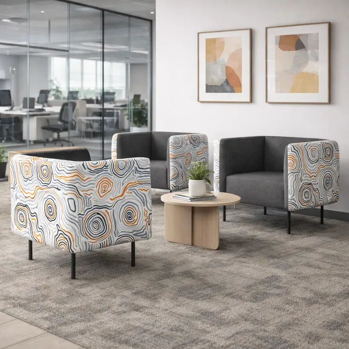 РИО Кресло серое Kobayasi