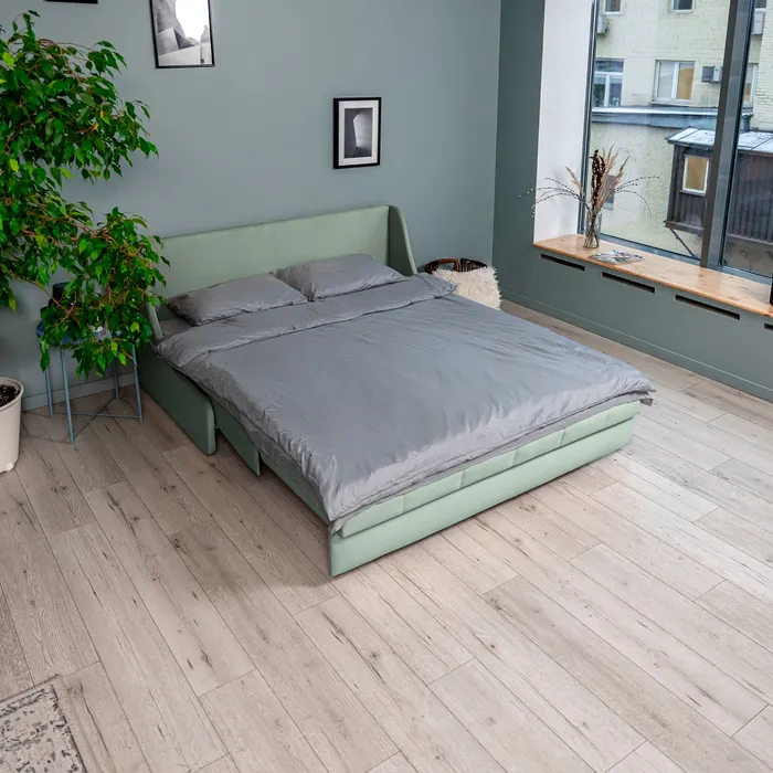 ТОКИО Складная кровать мятная, 160 ППУ