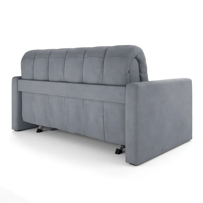 ТОКИО Складная кровать с подлокотниками серая, 160 ППУ