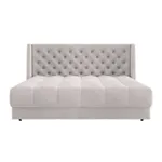 РИЧМОНД Складная кровать серо-бежевая, 185