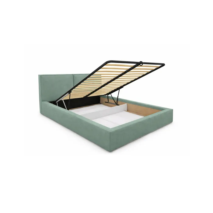 ЭНЕРГИЯ УТРА Двухспальная кровать, зеленая
