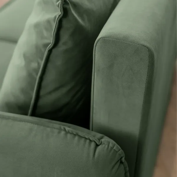 ПОРТЛЕНД МИНИ Диван прямой зеленый