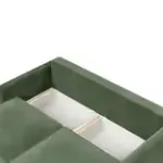 ПОРТЛЕНД Диван угловой зеленый