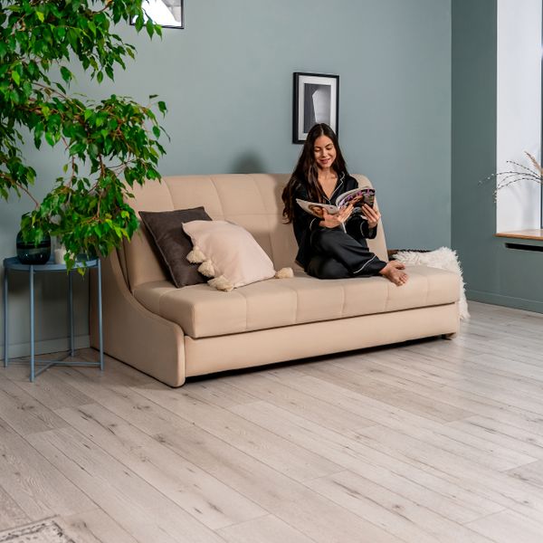 ТОКИО Складная кровать бежевая, 160 ППУ