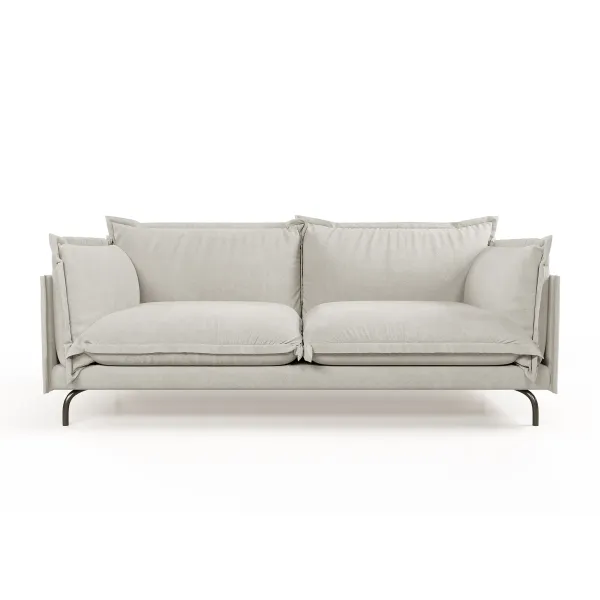 Облако комфорта Диван прямой, галечный серый