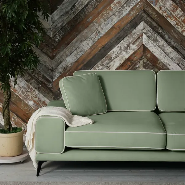 Солнечное побережье Диван прямой, мятный