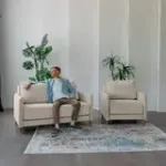 ЛУЧШИЙ ДРУГ Кресло-кровать бежевое