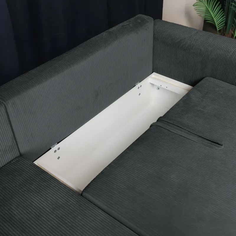 ДОЛГОЖДАННЫЙ ОТПУСК Диван угловой, графитовый ДОЛГОЖДАННЫЙ ОТПУСК Диван угловой, графитовый