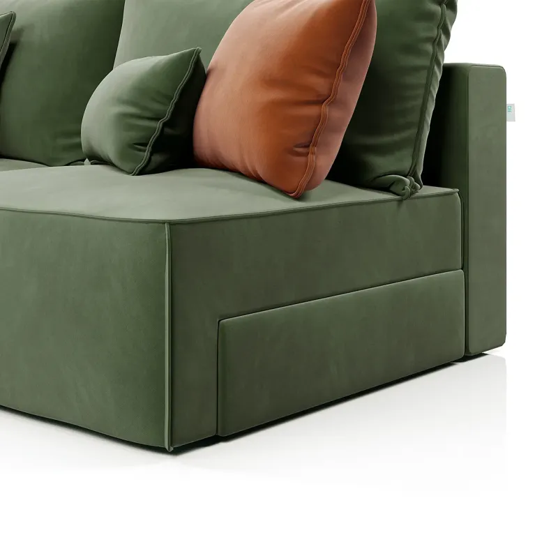 ПОРТЛЕНД Накладка для бельевого ящика, зеленая ПОРТЛЕНД Накладка для бельевого ящика, зеленая