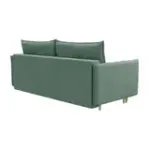 СКАНДИ Диван тканевый прямой мятный