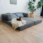 ПОЛЕЗНАЯ ПРИВЫЧКА Диван прямой, графитовый