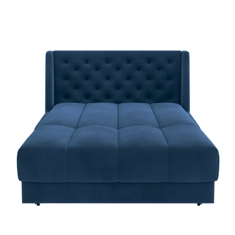 РИЧМОНД Складная кровать темно-синяя, 125