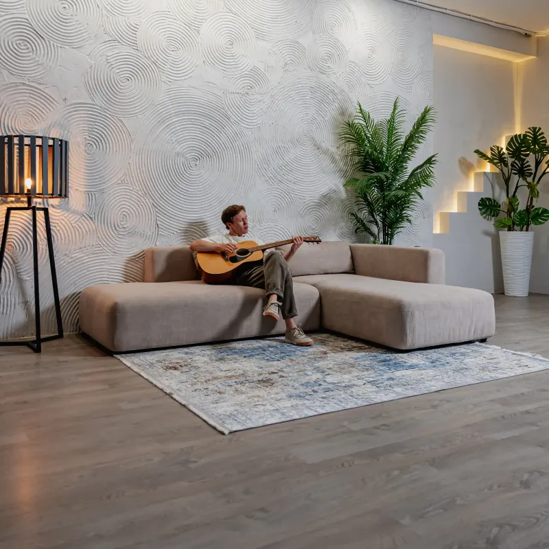 НОВЫЕ ЭМОЦИИ Диван угловой, латте