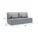 КОРСО ЛАЙТ Диван прямой терракотовый