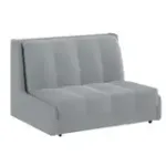 ВЕНЕЦИЯ Складная кровать светло-серая, 125