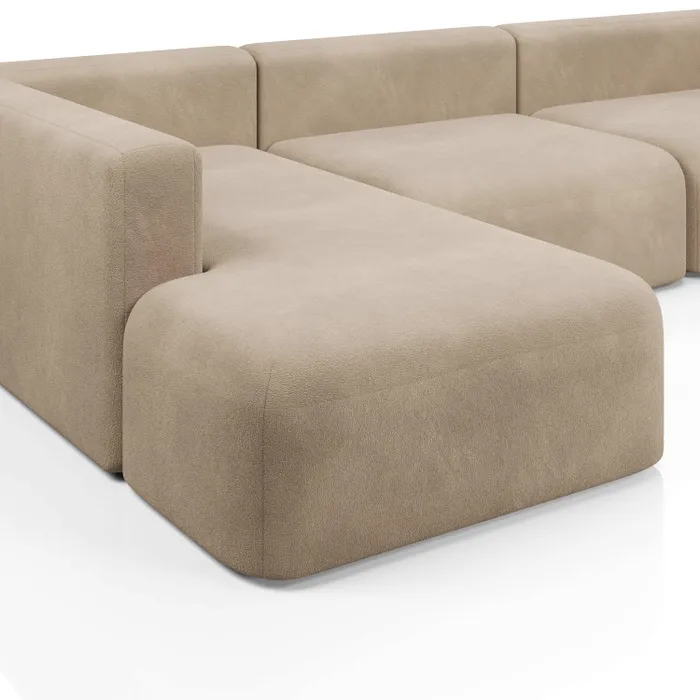 НОВЫЕ ЭМОЦИИ XL Диван угловой, латте