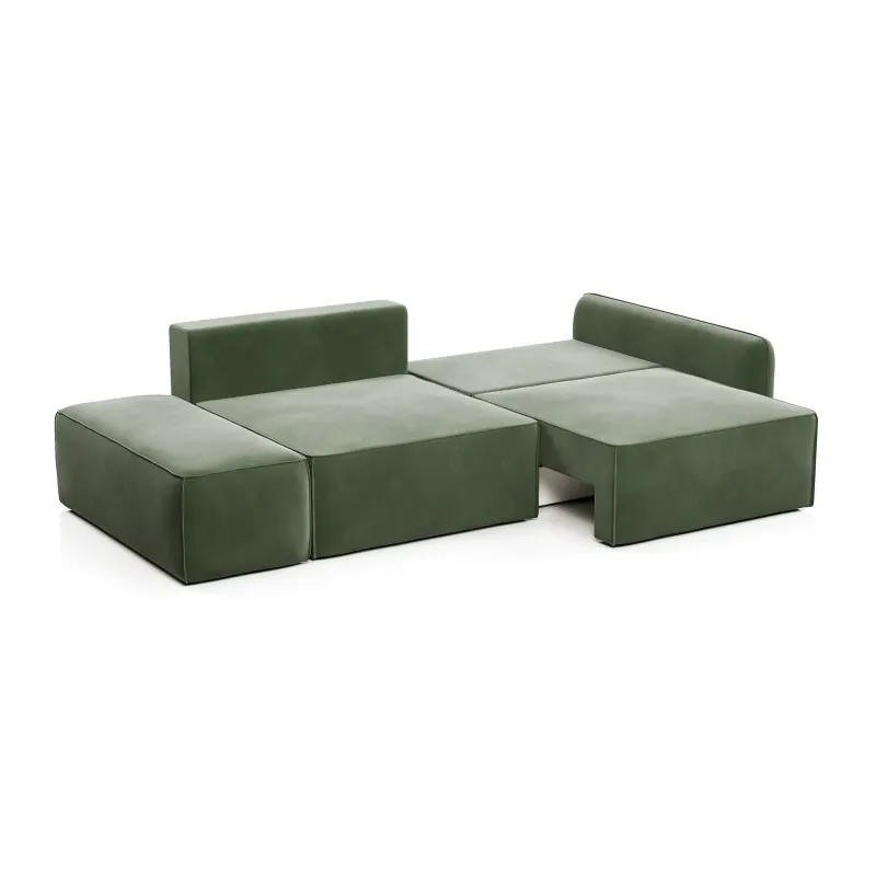 ПОРТЛЕНД Диван прямой с банкеткой зеленый ПОРТЛЕНД Диван прямой с банкеткой зеленый