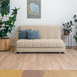 РИЧМОНД Складная кровать светло-бежевая, 200