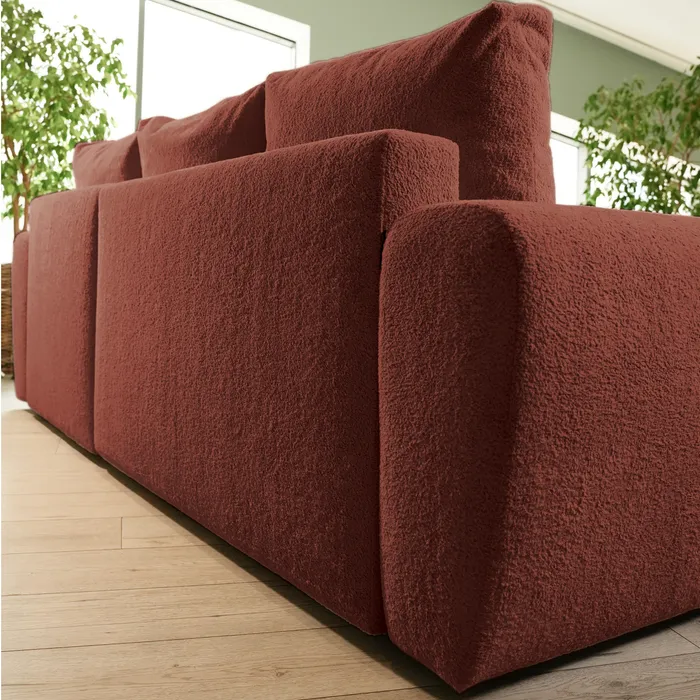 ФОРМУЛА УЮТА Диван угловой, терракотовый