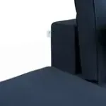КОРСО Диван прямой с банкеткой, темно-синий
