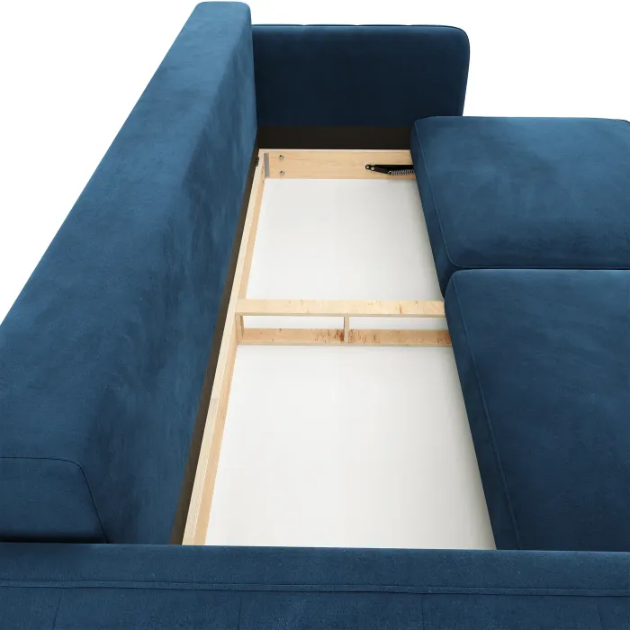 СЧАСТЛИВЫЙ ДЕНЬ Диван прямой, синий