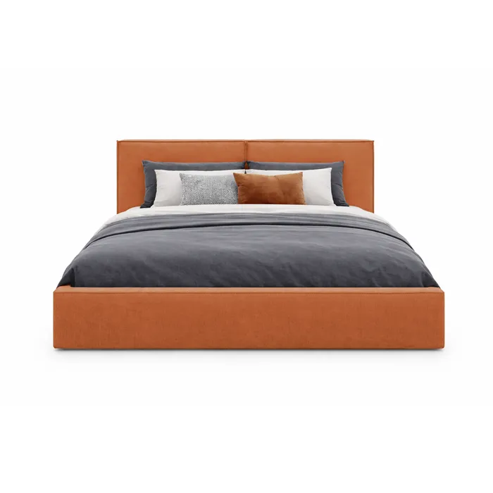 ЭНЕРГИЯ УТРА Двухспальная кровать, терракотовая