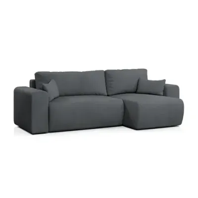 ДОЛГОЖДАННЫЙ ОТПУСК Диван угловой, графитовый