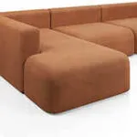 НОВЫЕ ЭМОЦИИ XL Диван угловой, терракотовый