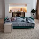 РИМИНИ Диван прямой изумрудный