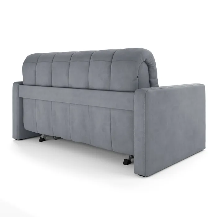 ТОКИО Складная кровать с подлокотниками серая, 160 ППУ