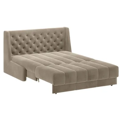 РИЧМОНД Складная кровать серо-бежевая, 160