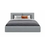 ЭНЕРГИЯ УТРА Двухспальная кровать, серая