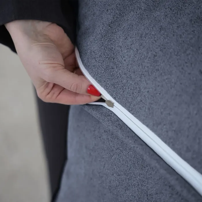 Облако комфорта Диван прямой, серо-синий